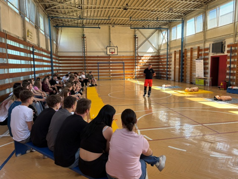 2. Zachráň život – Interaktívny workshop prvej pomoci
